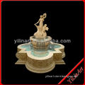 Marble Carved Large Outdoor Garden Lady Statue Water Fountain (YL-P015)